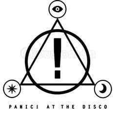 Panic at the Disco Logo - Color Panic at the Disco Logo | All logos world | Logos, Tattoos ...