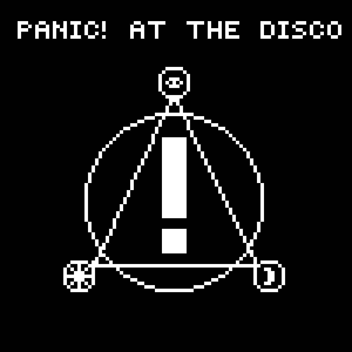 Panic at the Disco Logo - Pixilart - Panic! At The Disco logo by awesomesauce