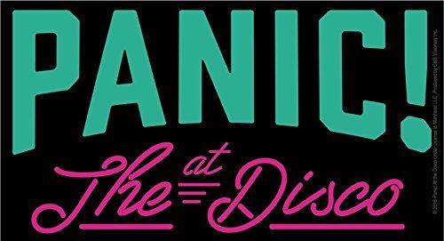 Panic at the Disco Logo - Licenses Products Panic at the Disco Logo Sticker: Toys