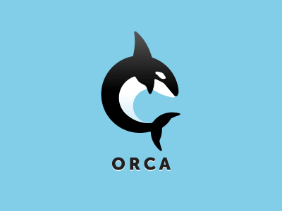 Orca Logo - Orca. Cuteness!. Logo design, Logos, Whale