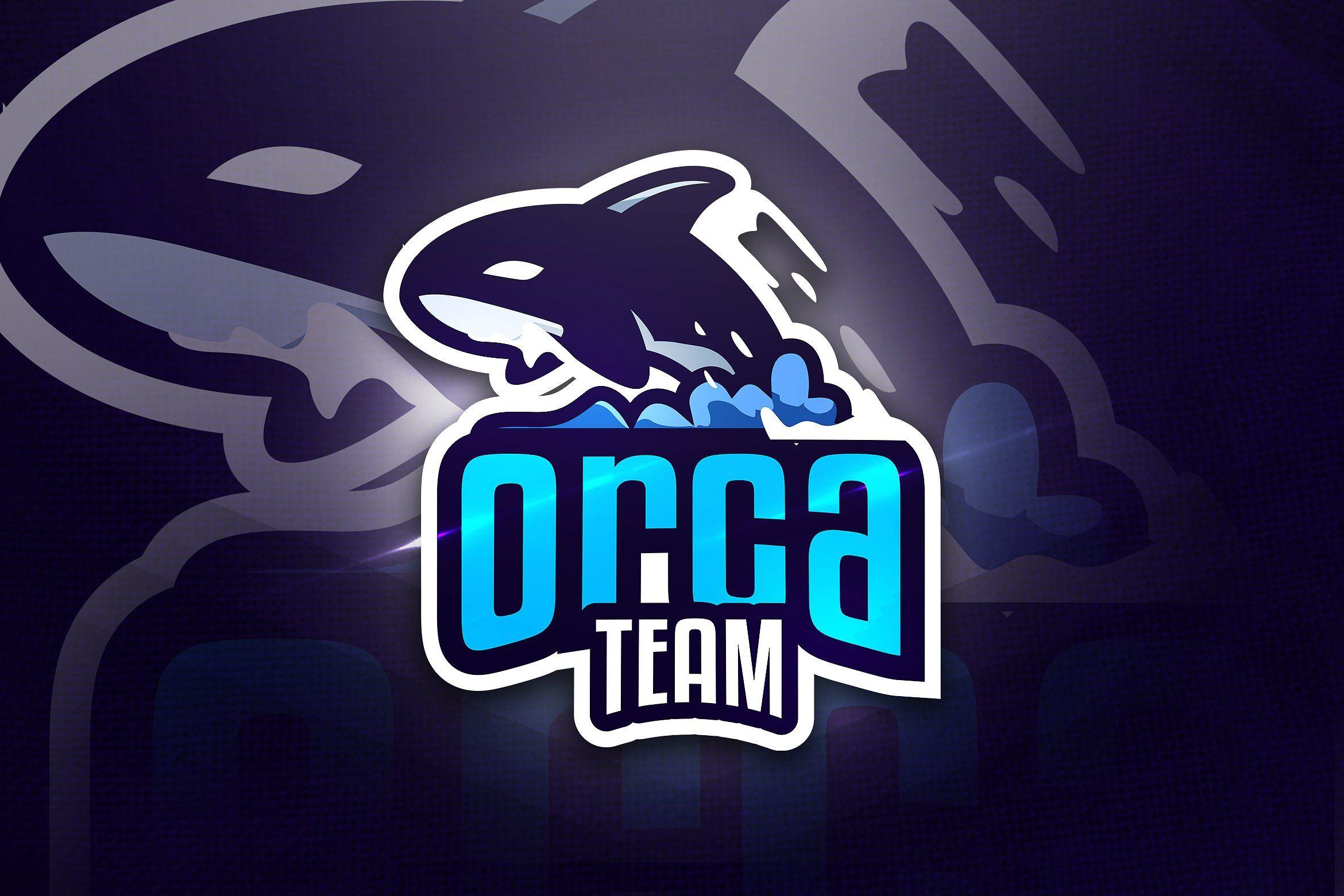Orca Logo - Orca Team - Mascot & Esport Logo ~ Logo Templates ~ Creative Market