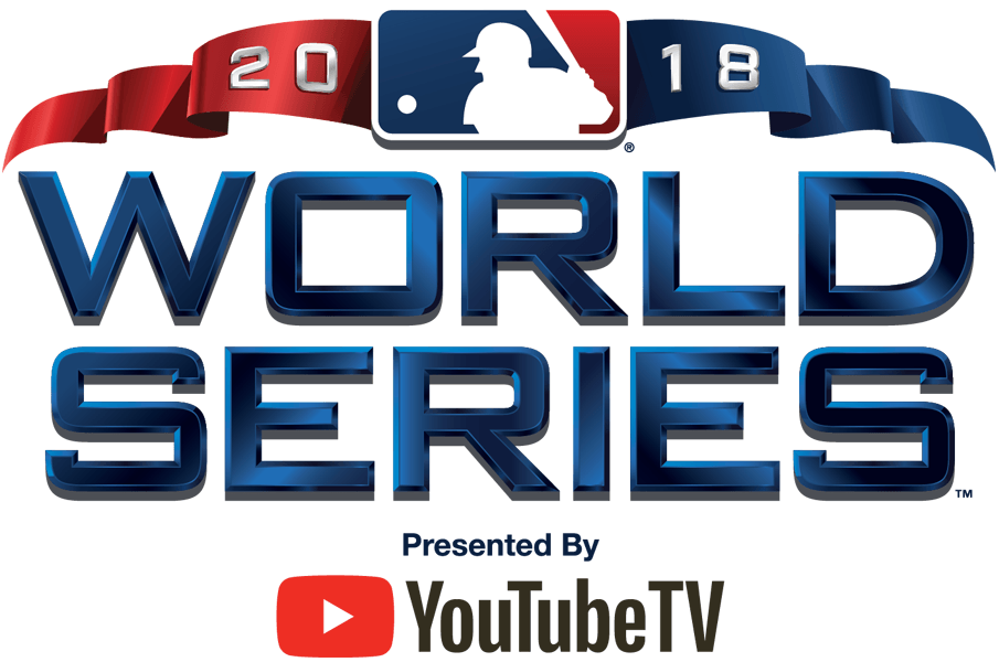 2018 MLB Logo - MLB World Series Sponsored Logo League Baseball MLB