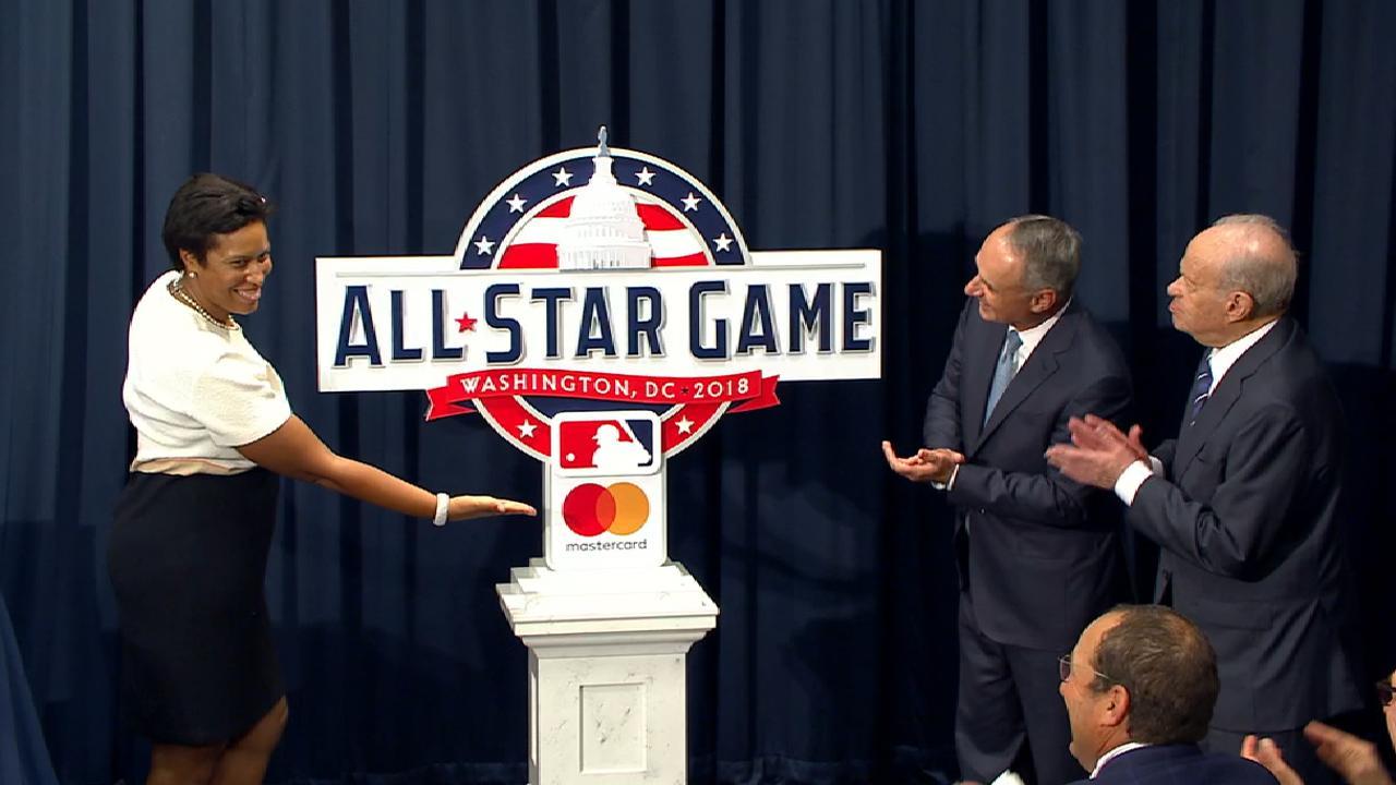2018 MLB Logo - Nationals Unveil 2018 All Star Game Logo