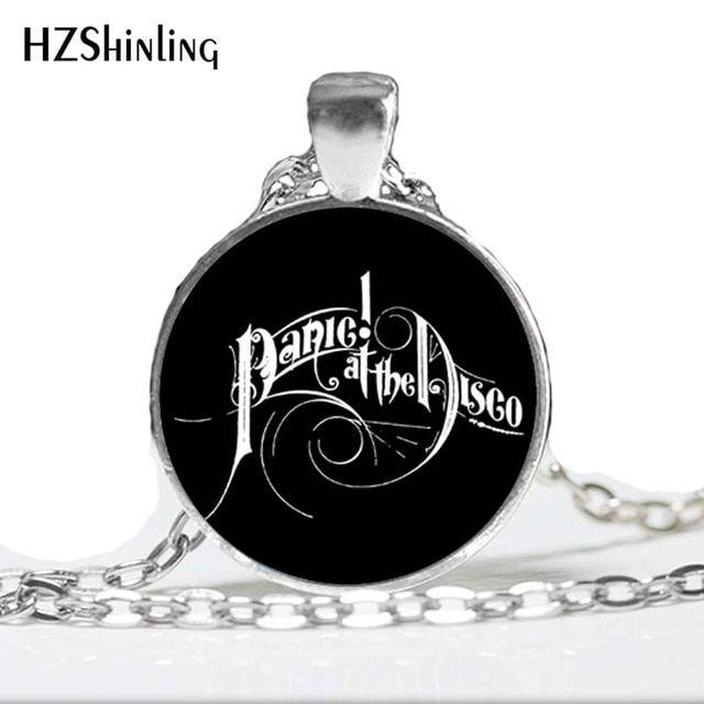 Panic at the Disco Logo - 2018 New Arrival Panic at the Disco Pendant Music Band Logo Necklace ...