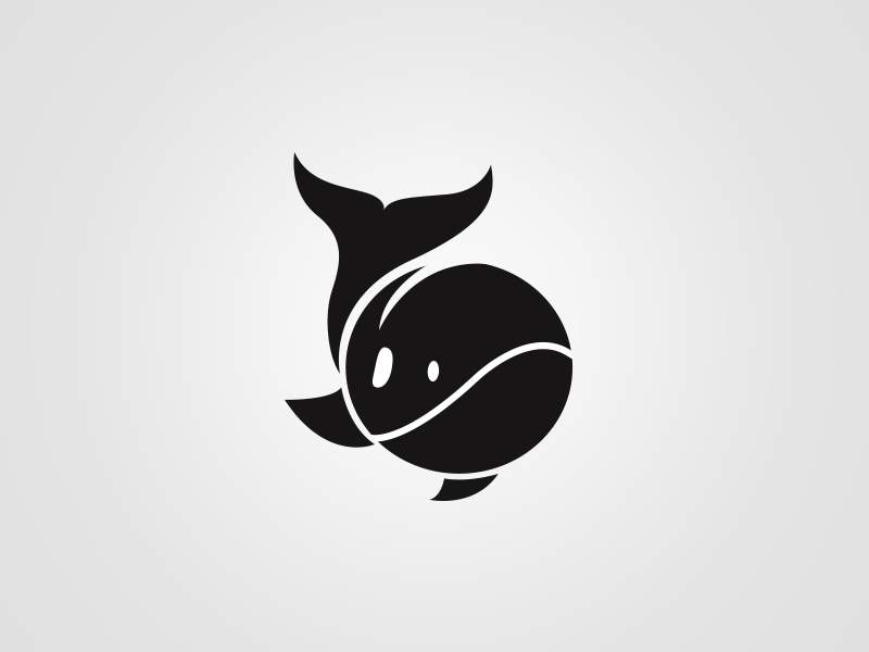 Orca Logo - Orca Killer whale Fish Logo