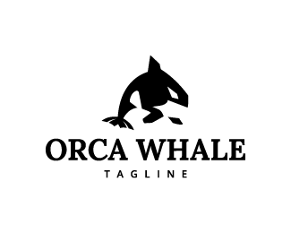 Orca Logo - Orca Whale Designed