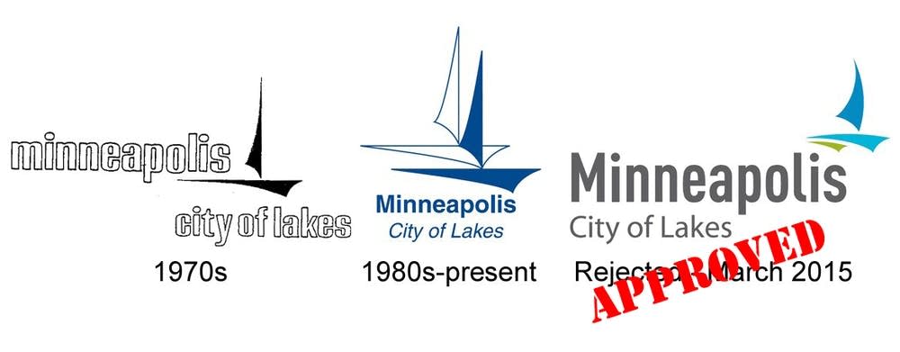 Minneapolis Logo - Two boats won't float: Mpls. changes tack again on city logo | MPR News