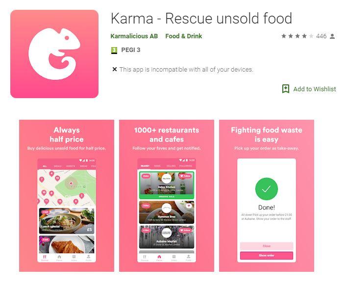 Swedish Restaurants Logo - Swedish food waste app Karma has raised $12 million Series A