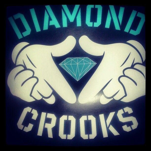 Diamond Crooks Logo - Diamond X Crooks. #diamondlife #diamondghettokid #diamondl