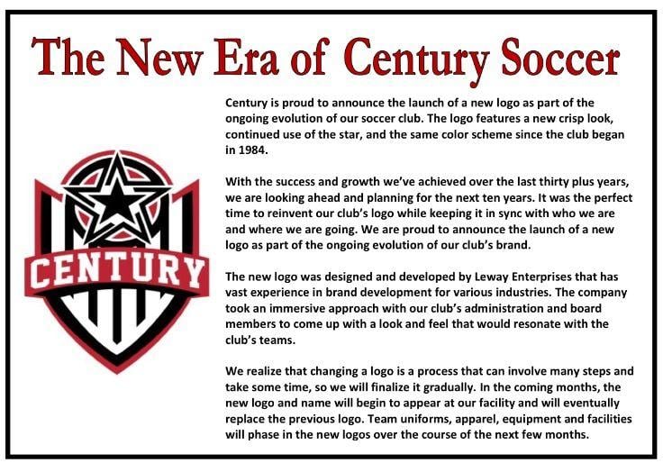 Century Soccer Logo - Century United Valley Connection