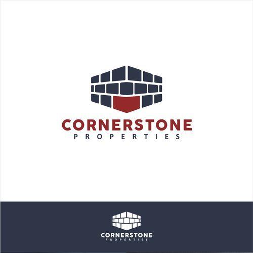 Cornerstone Logo - Cornerstone Properties An Eye Catching And Provoking Logo
