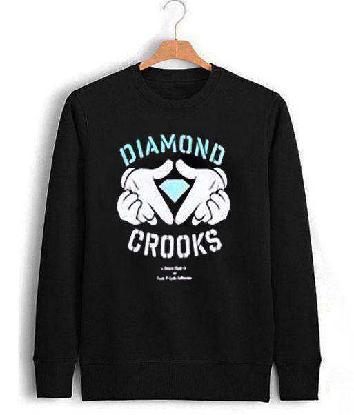 Diamond Crooks Logo - diamond crooks sweatshirt
