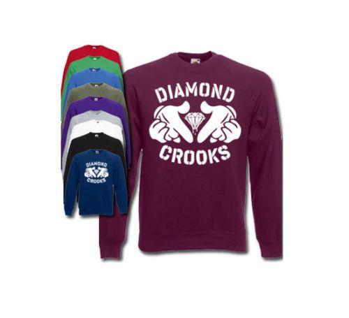 Diamond Crooks Logo - Diamond Crooks Sweatshirt - Cheap and Cheerful Clothing