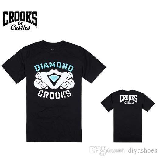 Diamond Crooks Logo - Crooks And Diamond New Hip Hop Good Quality Popular For Young People ...