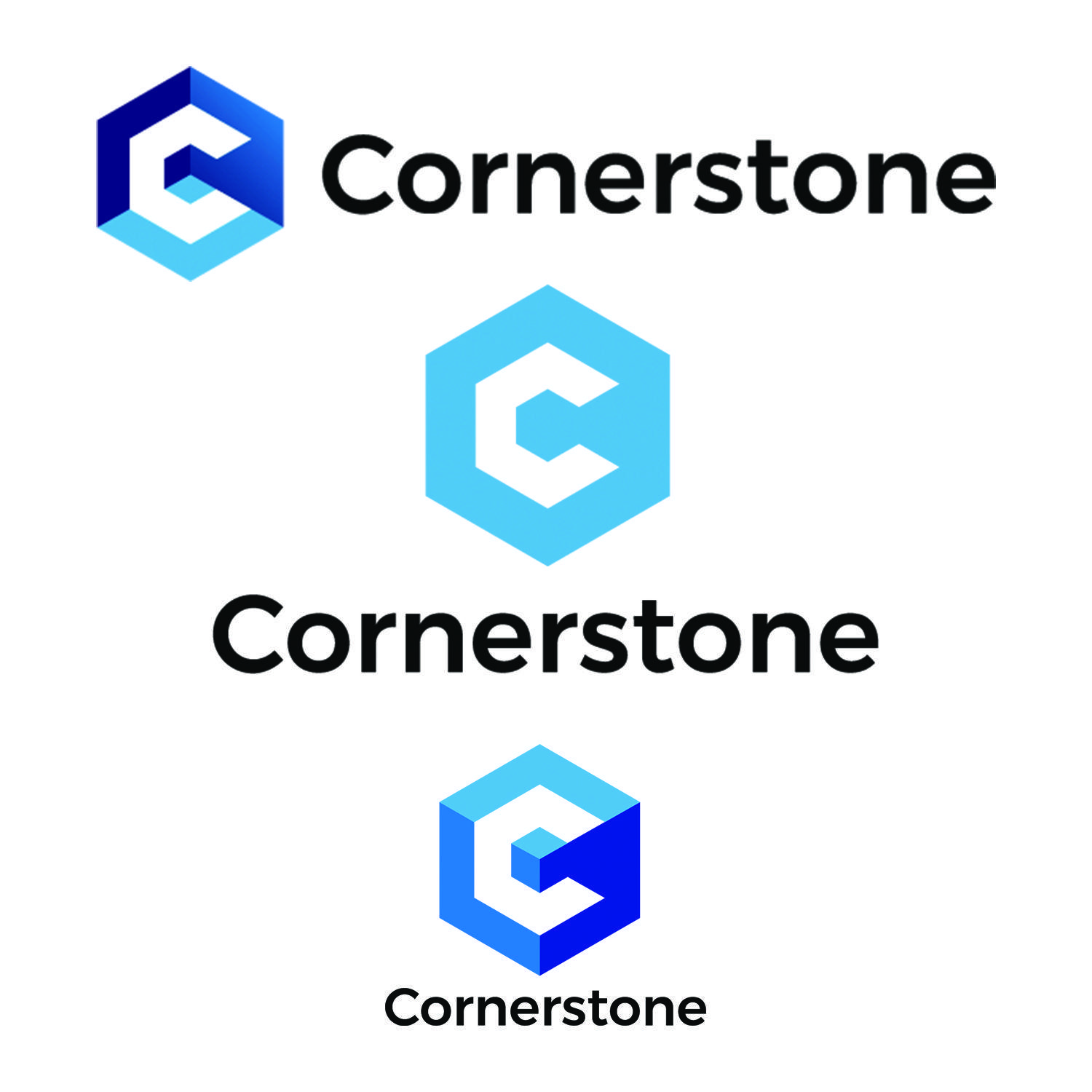 Cornerstone Logo - Modern, Colorful, Non Profit Logo Design for Cornerstone