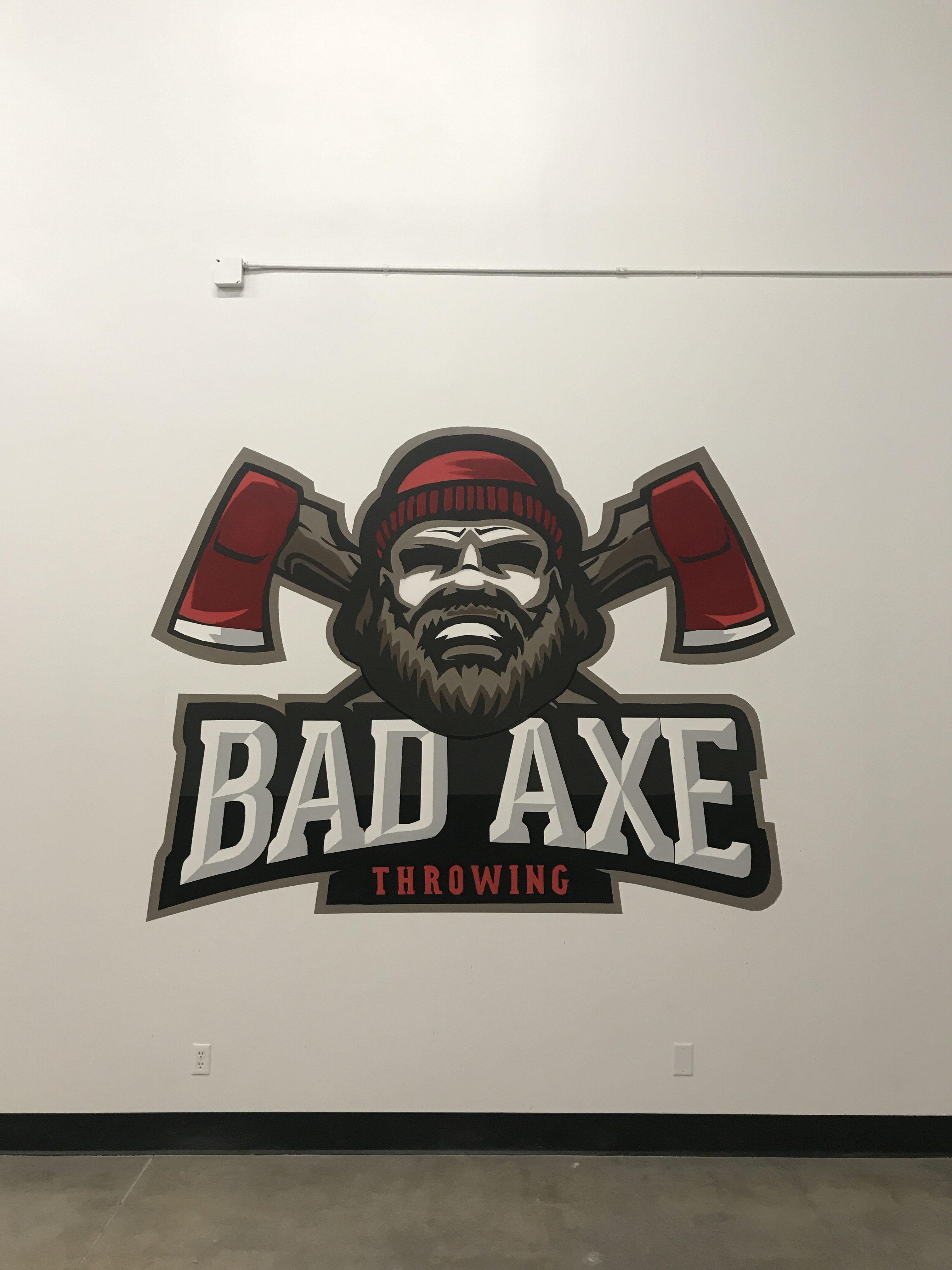 Minneapolis Logo - Bad Axe Throwing work Public Works