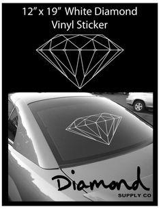 8X8 Diamond Supply Co D-Logo Logo - 56 Best The car. images | Car stuff, Car decal, Car decals