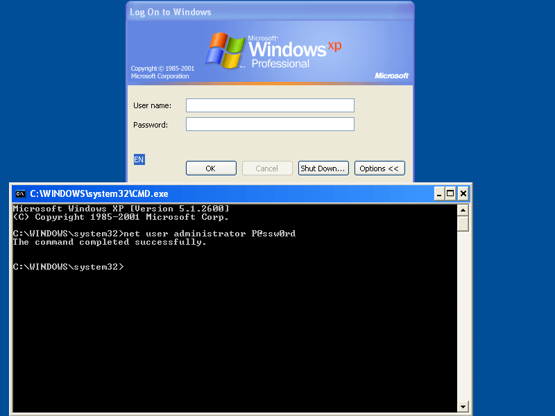 Second Windows Logo - My second playdate with utilman.exe