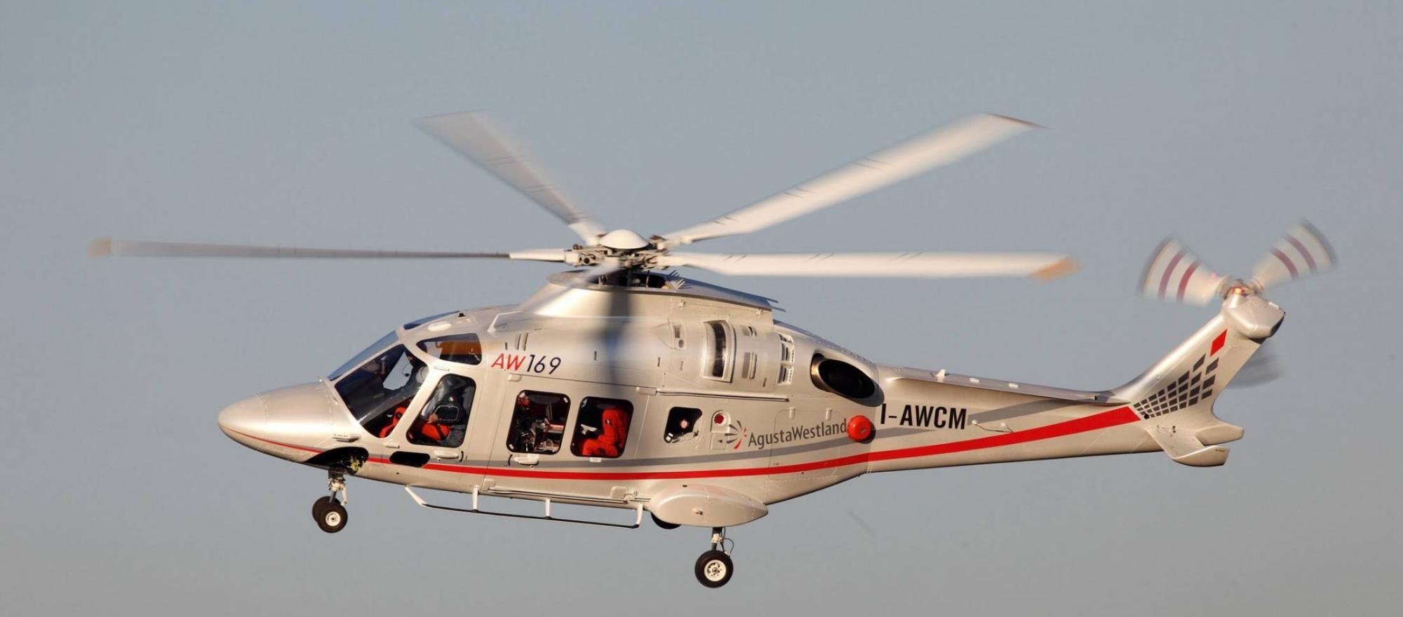 Leonardo Helicopters Logo - Leonardo Helicopters AW169 | Business Jet Traveler