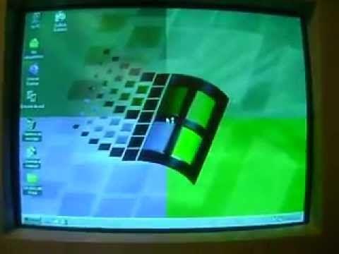 Second Windows Logo - A 1998s Premio Personal Computer (M686BX-II REV H0) Starts Windows ...