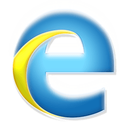 Microsoft Edge Logo 3D Model