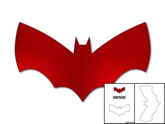 Batwoman Logo - Template for Batwoman Chest Emblem