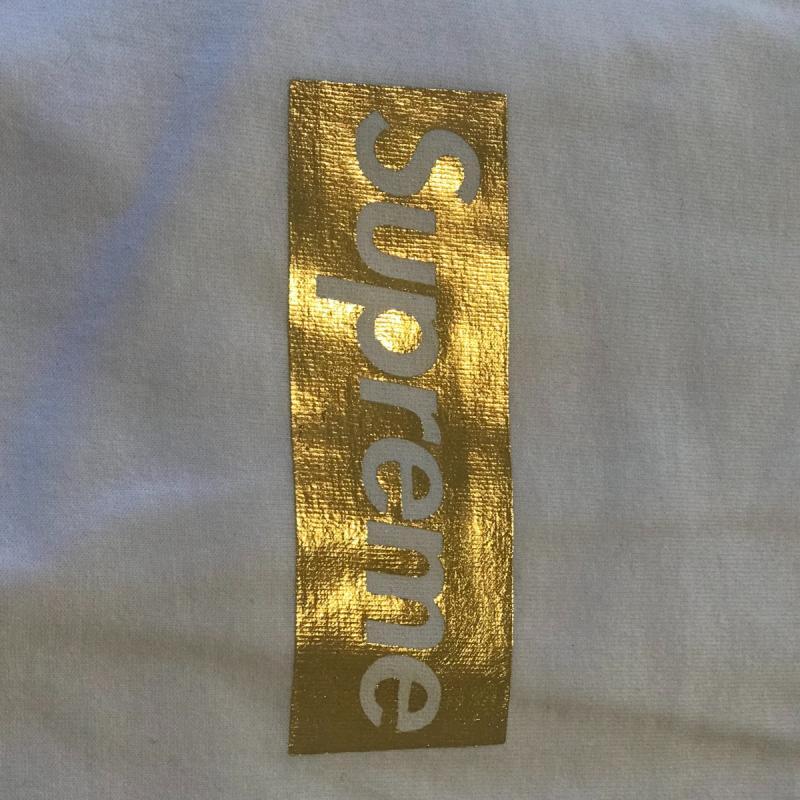 Gold Box Logo - Supreme Nagoya Opening 2008 Gold Box Logo Tee • T-Shirts • Strictlypreme