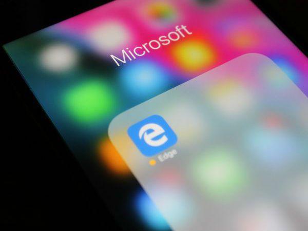 3D Microsoft Edge Logo - Preview version of Microsoft Edge for iOS updated with 3D Touch