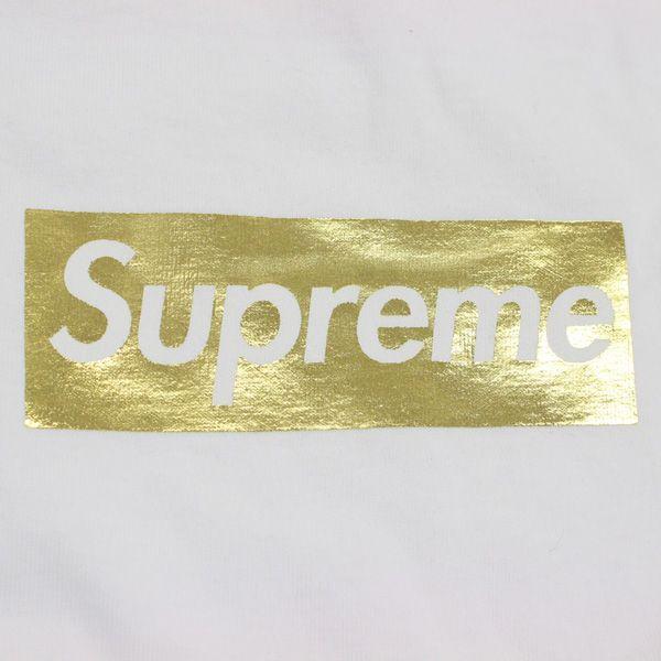 Gold Box Logo - stay246: SUPREME (shupurimu) AW 08 Nagoya open Memorial BOX logo T ...