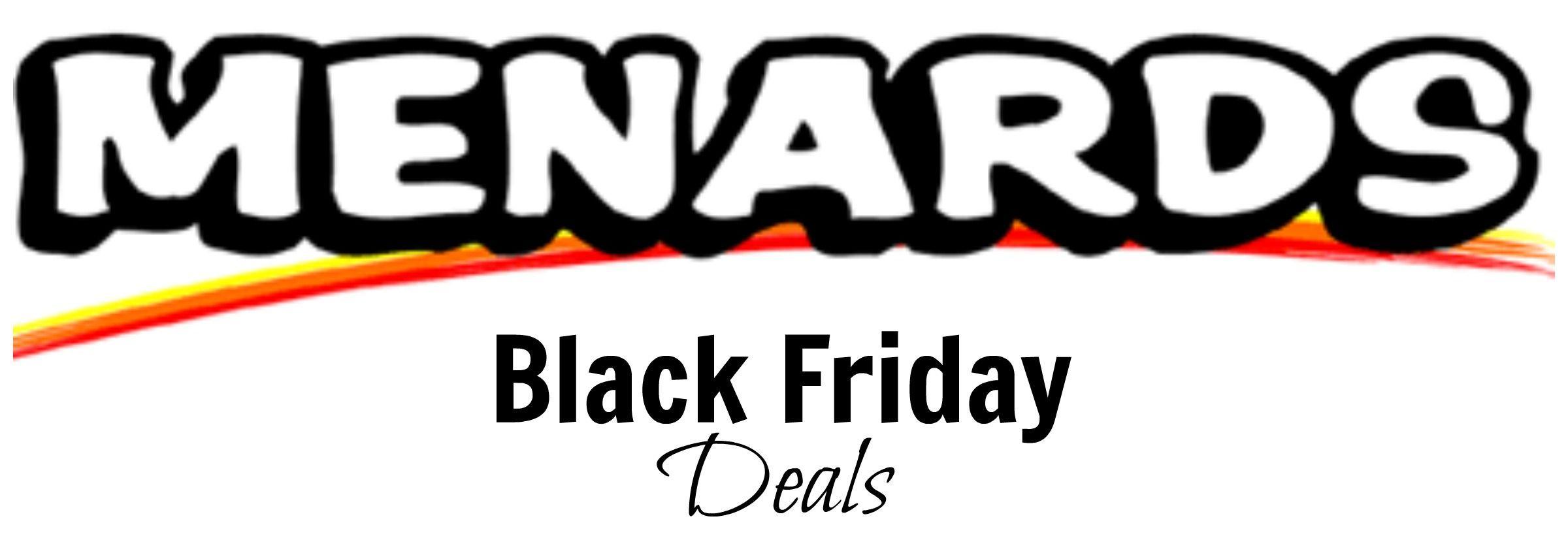 Menards Logo - Menards Black Friday Deals. Bargains Found In Store