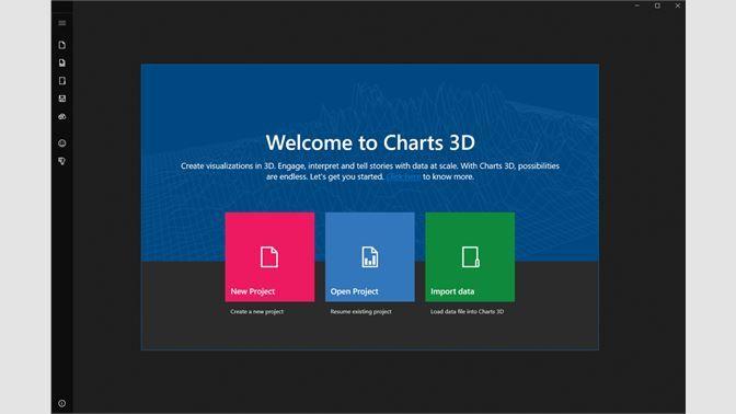 3D Microsoft Edge Logo - Get Charts 3D, a Microsoft Garage Project