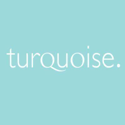 Turquoise Twitter Logo - turquoise