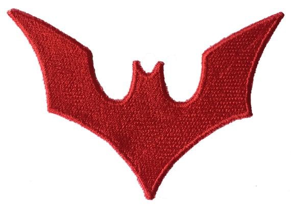 Batwoman Logo - Red Batman Logo patch Batman Beyond or Kate Kane Batwoman