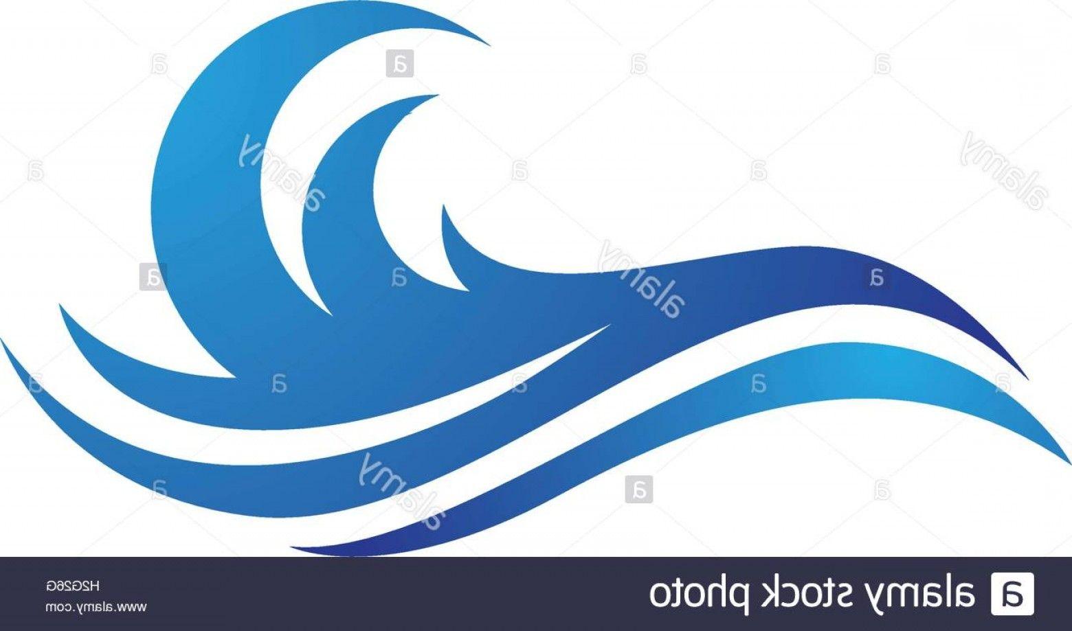 Water Wave Logo - Stock Photo Water Wave Logo Template | ARENAWP