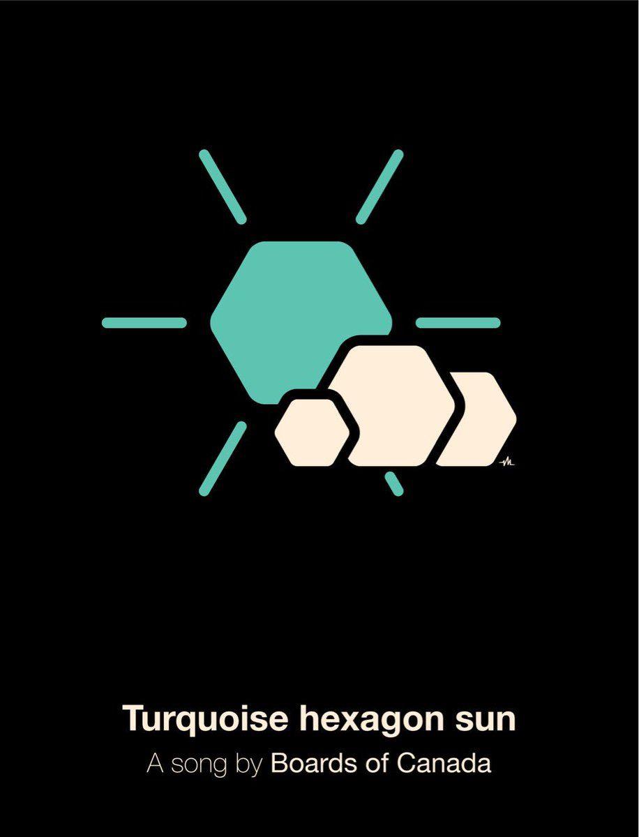 Turquoise Twitter Logo - Viktor Hertz of Canada hexagon sun
