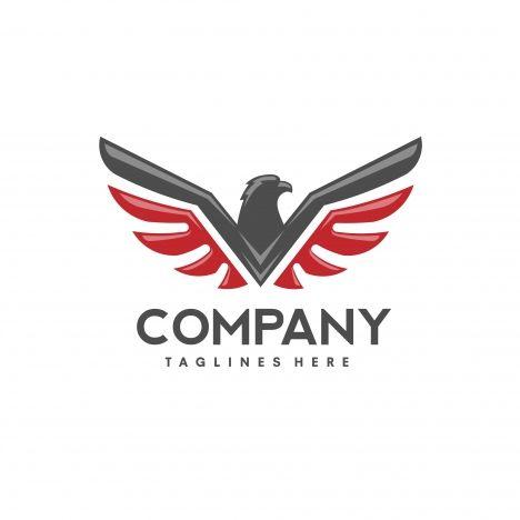 Vector Bird Logo - Eagle bird logo vector creative hawk logotype phoenix bird ...