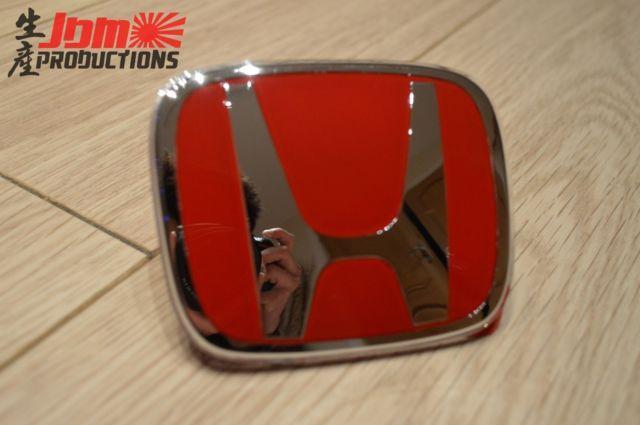 Red H Logo - Genuine for Honda Front Red H Badge Civic Type R Ep3 04-06 | eBay