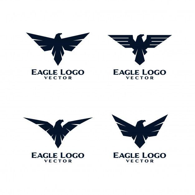 Vector Bird Logo - Eagle bird logo template vector Vector