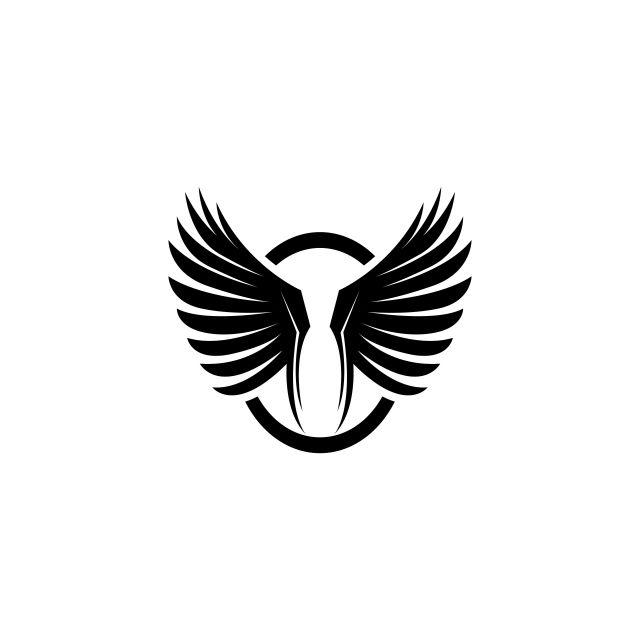 Vector Bird Logo - Wing Bird Logo Template Vector, Bird, Blue, Color PNG and Vector for ...