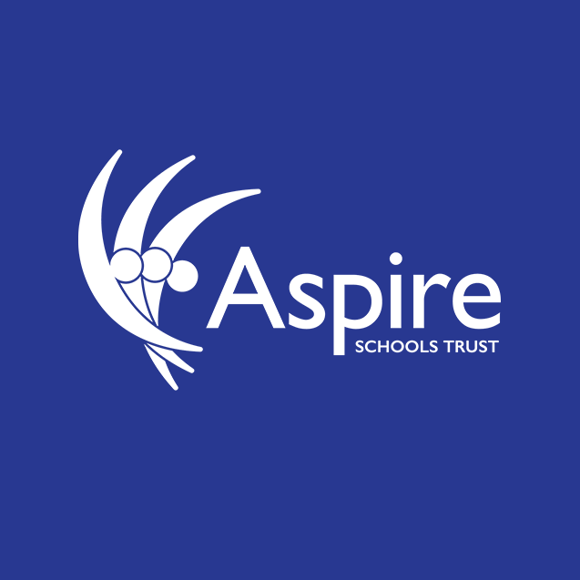 People with Blue Square Logo - Aspire Schools Trust — Brand Newark — Your Local Design & Marketing ...