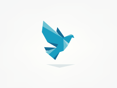 Vector Bird Logo - Safedns | Gryphon | Logos, Bird logos, Logo design