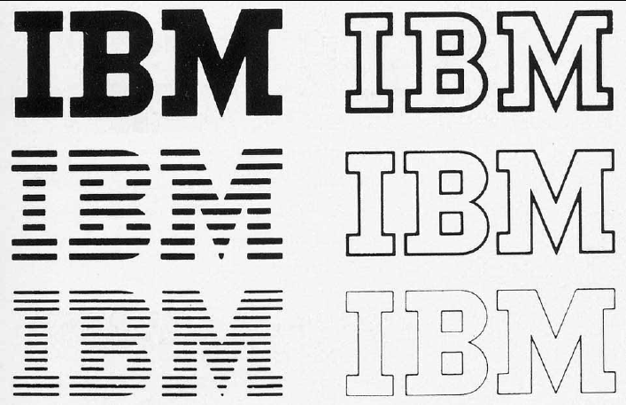 Paul Rand IBM Logo - Paul Rand - IBM logo | History of Graphic Design | Pinterest ...