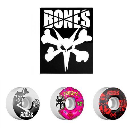 Bones Skateboard Logo - Bones Skateboard Wheels - El Skate Shop