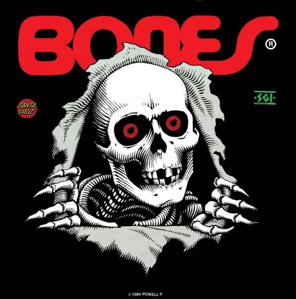 Bones Skateboard Logo - POWELL PERALTA BONES * SKATEBOARD 1984 * [X - 6 - A] - $19.95 ...