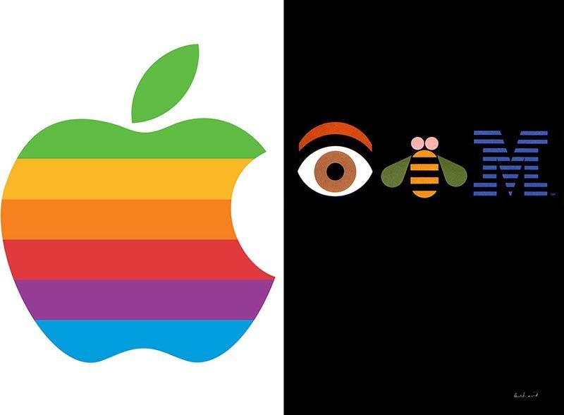 Paul Rand IBM Logo - Manifesto of Surrealism: 3 Tragedies: Design Observer