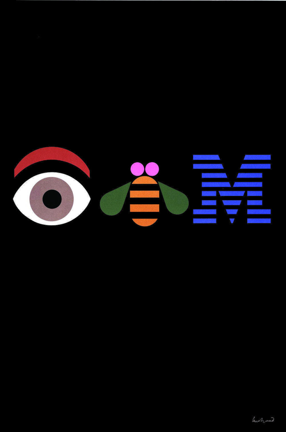 Paul Rand IBM Logo - About