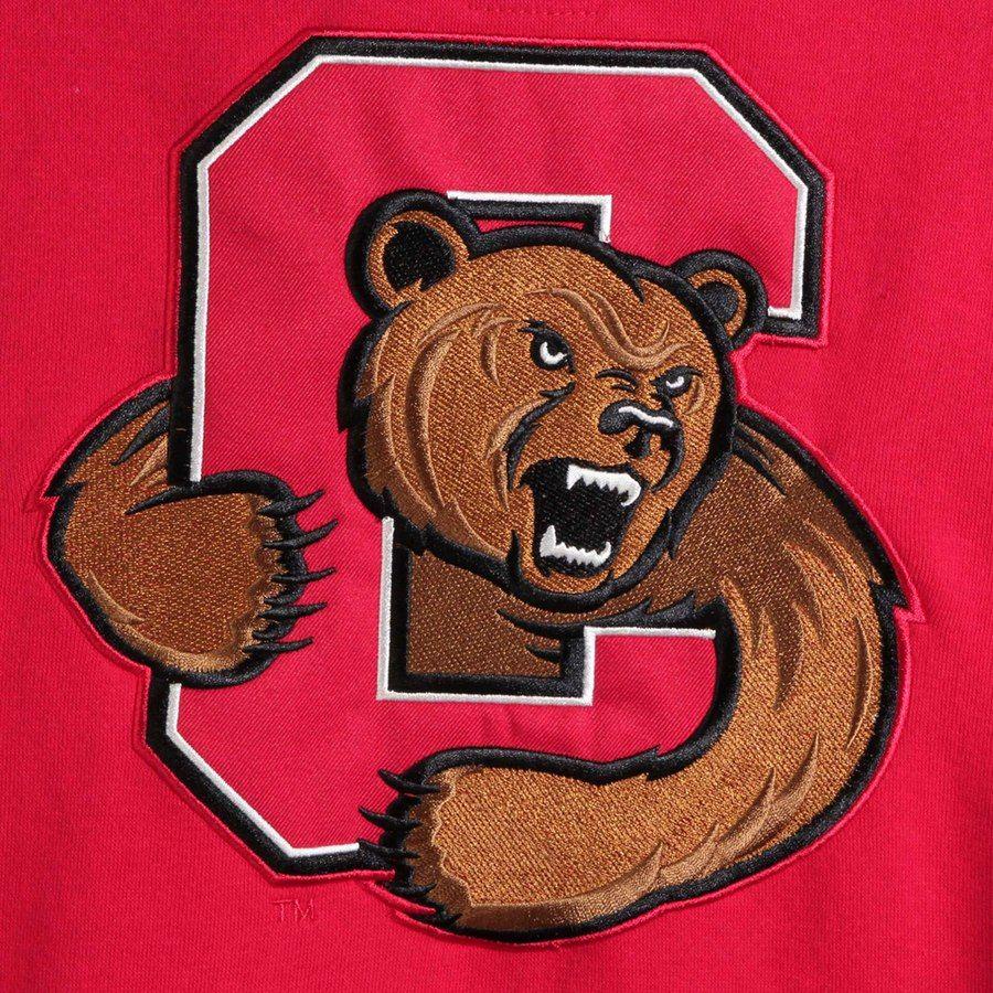 Cornell Big Red Bear Logo - Cornell Big Red Colosseum Lace-Up Pullover Hoodie – Red
