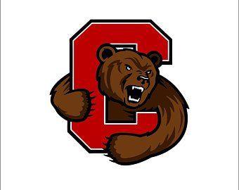 Cornell Big Red Bear Logo - Cornell big red | Etsy