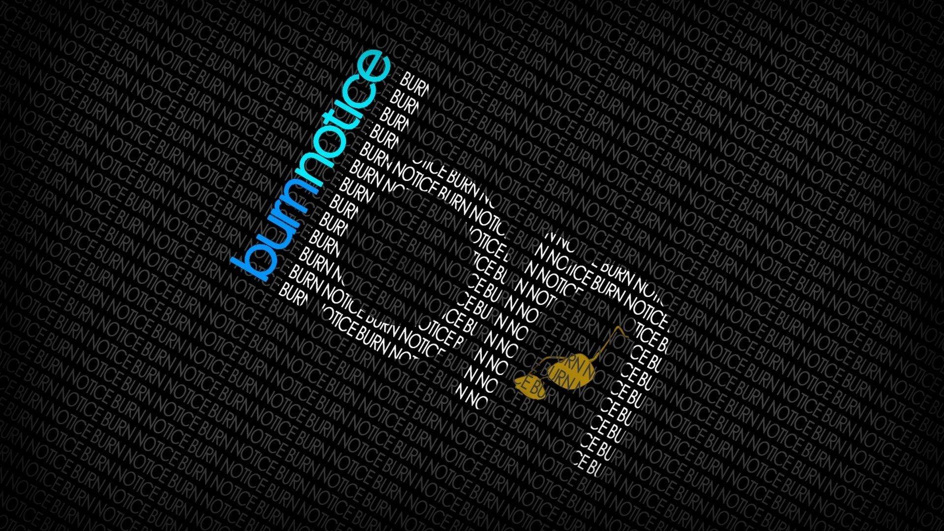 Burn Notice Logo - free desktop wallpaper downloads burn notice