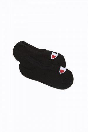 Red Black and White C Logo - CHAMPION C Logo Sneaker Sock 2Pk